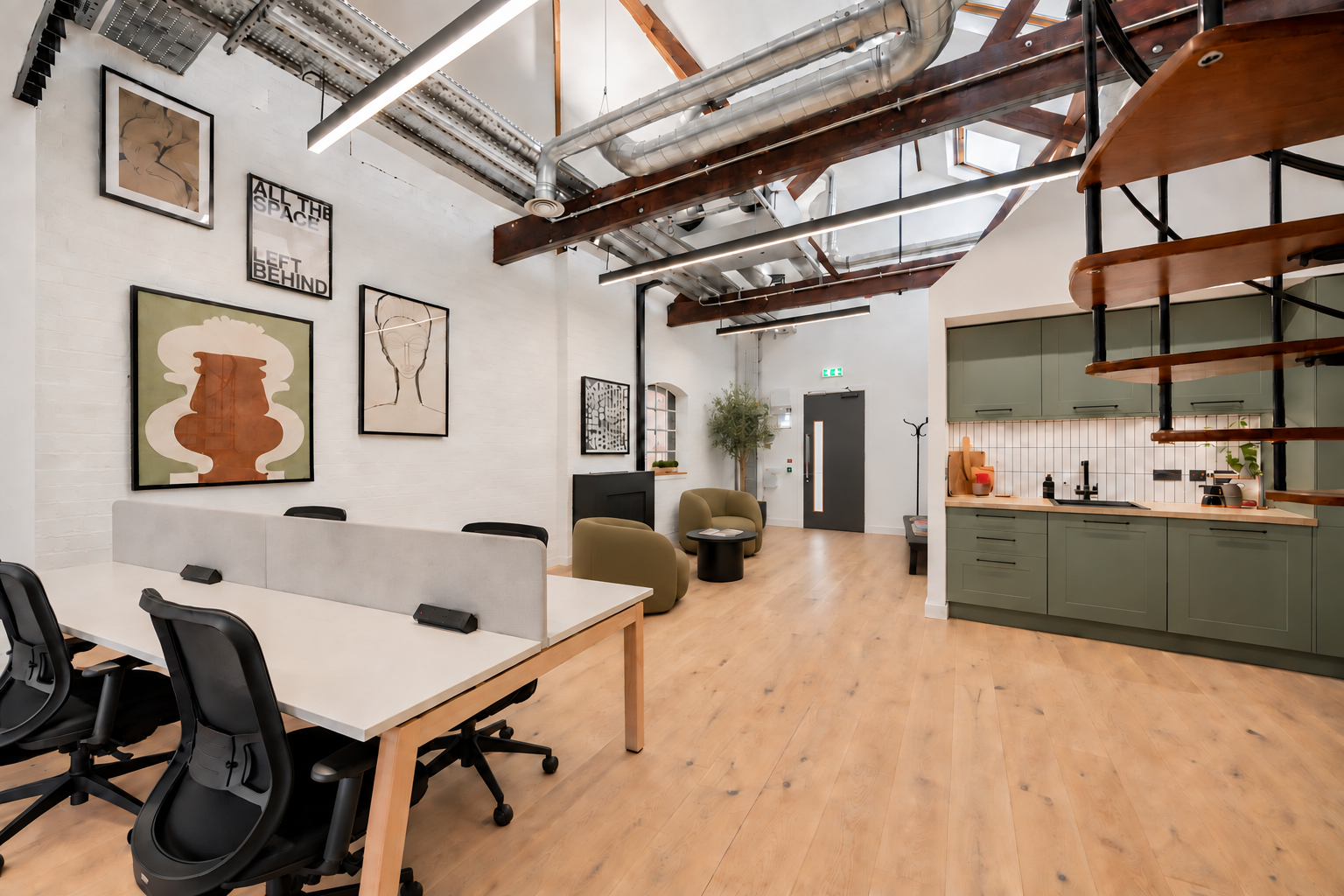 Queens Studios interior